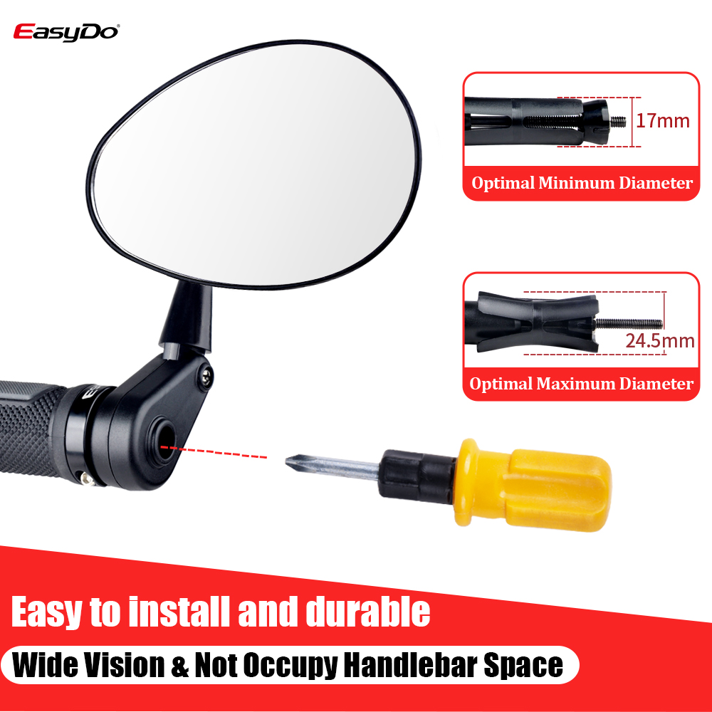 Easydo Scooter Bike Rearview M - Mirror Extender Bar reseña y precio