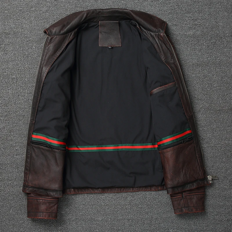 2025 Retro Style 100% Top Laye - Riding Jacket Leather reseña y precio