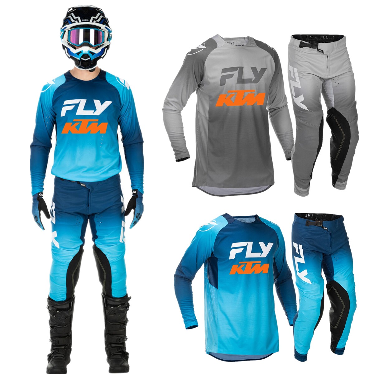 2026 GREY Moto Gear Set Motocr - Motorcycle Gear Bundle recension och pris