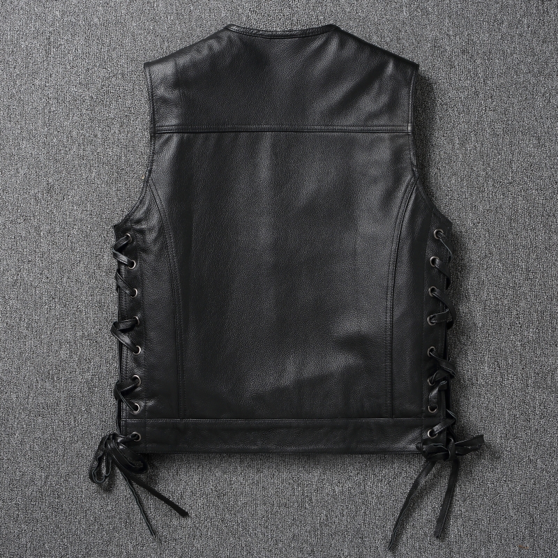 Harley Motorcycle Leather Vest - Riding Jacket Leather reseña y precio