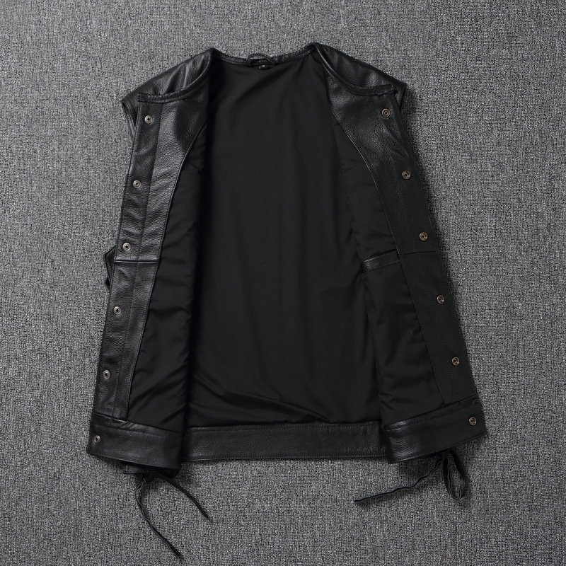 Harley Motorcycle Leather Vest - Riding Jacket Leather reseña y precio