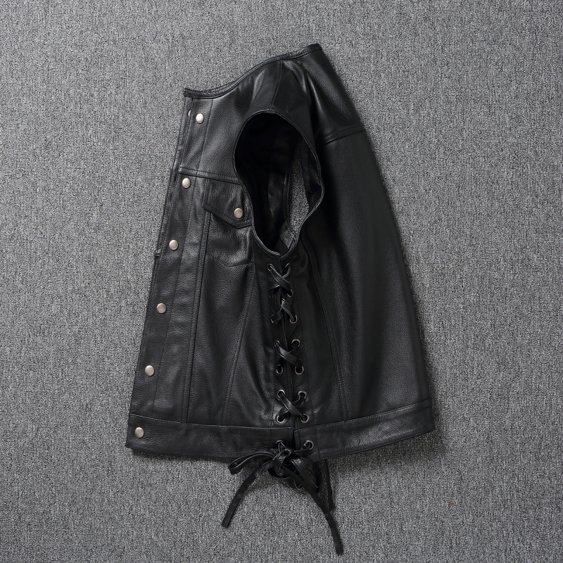 Harley Motorcycle Leather Vest - Riding Jacket Leather reseña y precio