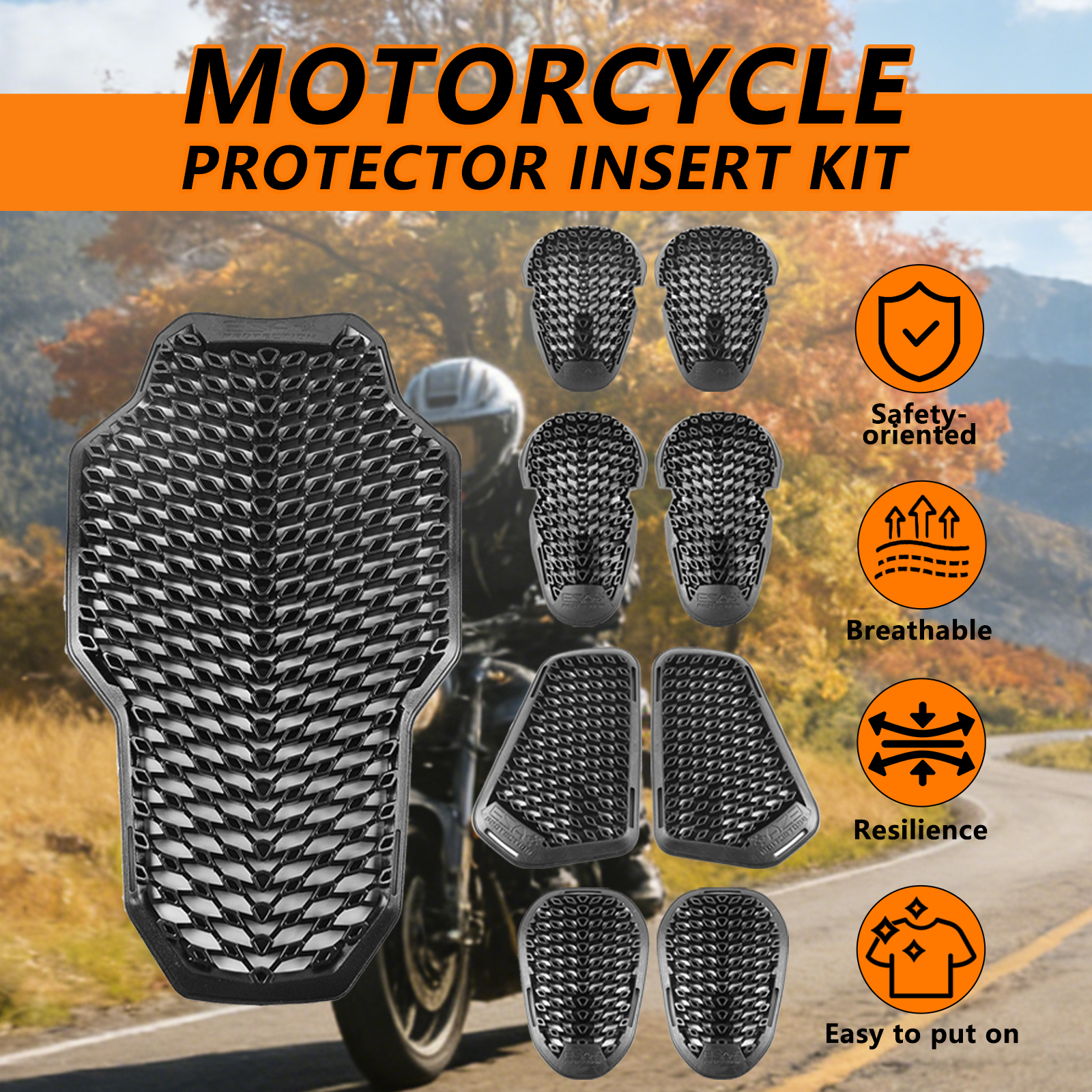 Motorcycle Protector Armor Ant - Motorcycle Gear Protection Levels recension och pris