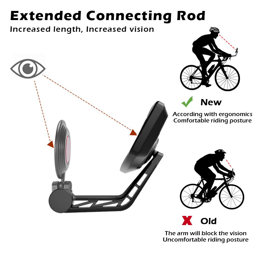 EasyDo Bicycle Mirror Bicycle  - Mirror Extender Bar reseña y precio