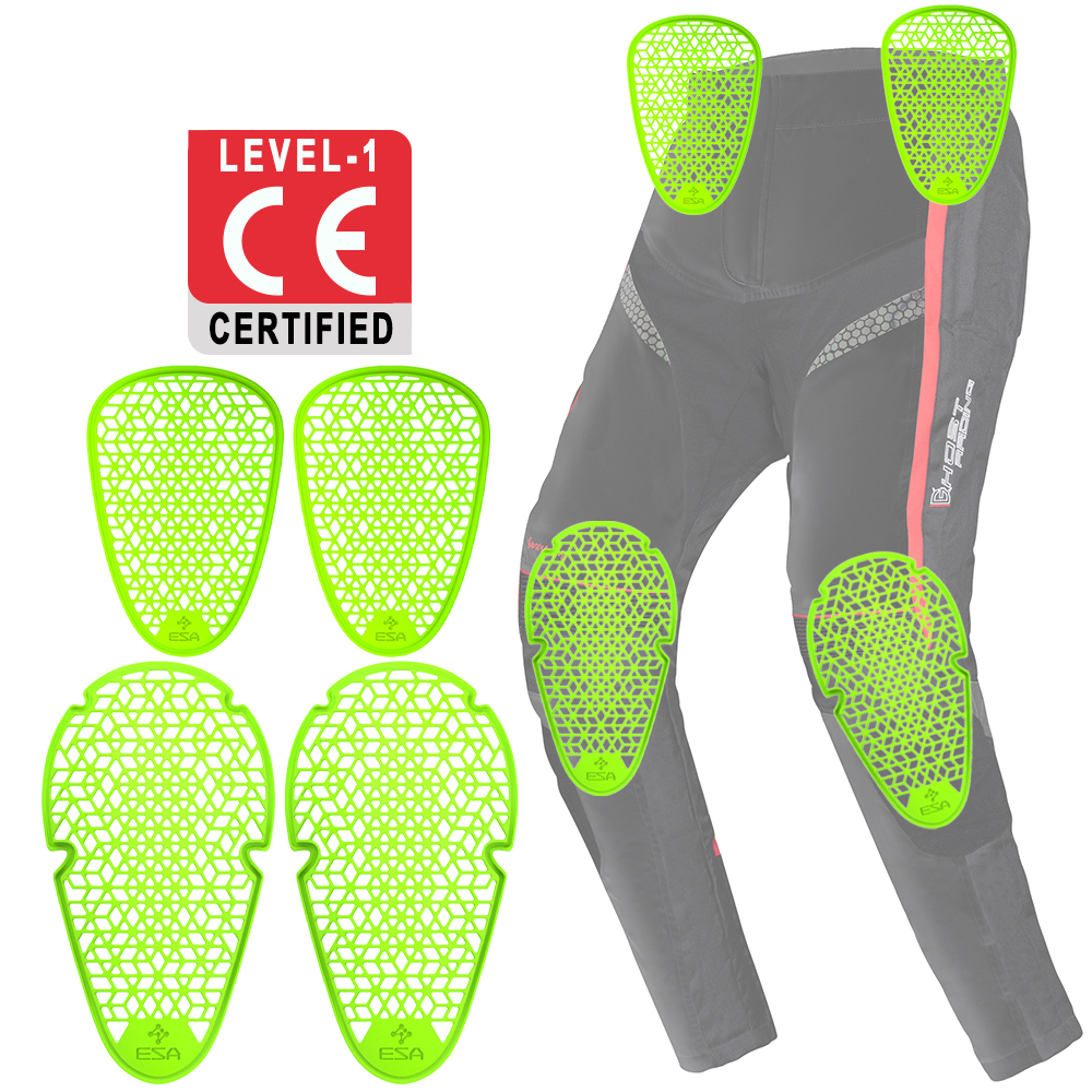 New CE Level 1 Motorcycle Pant - Motorcycle Gear Protection Levels recension och pris