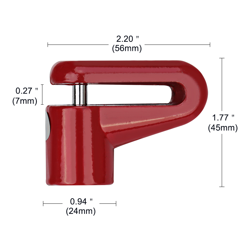 Motorcycle Lock Security Anti  - Disc Lock Brake recension och pris