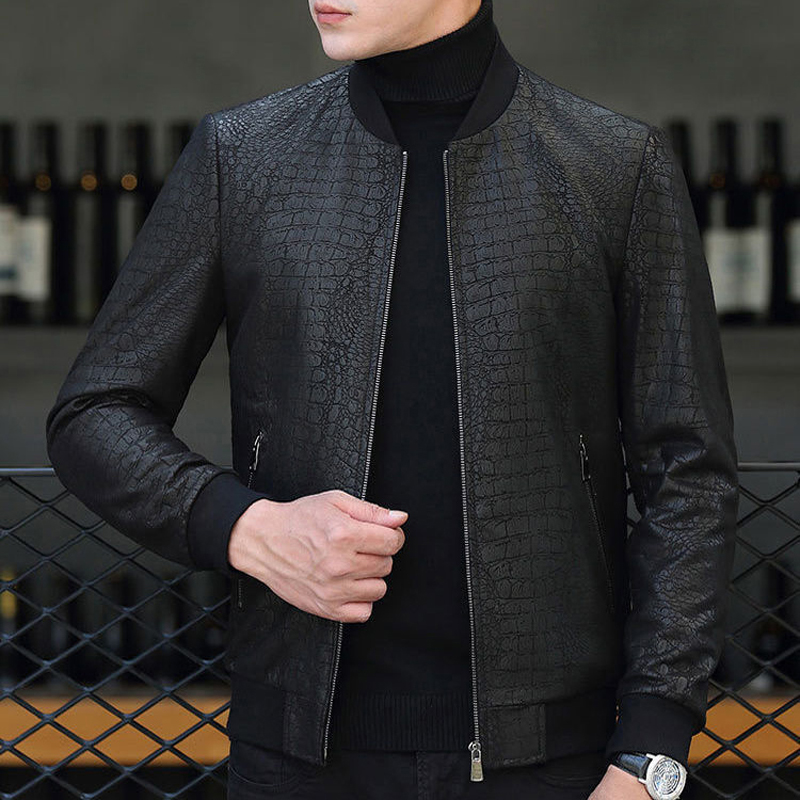 Spring/Winter Genuine Leather  - Riding Jacket Leather reseña y precio