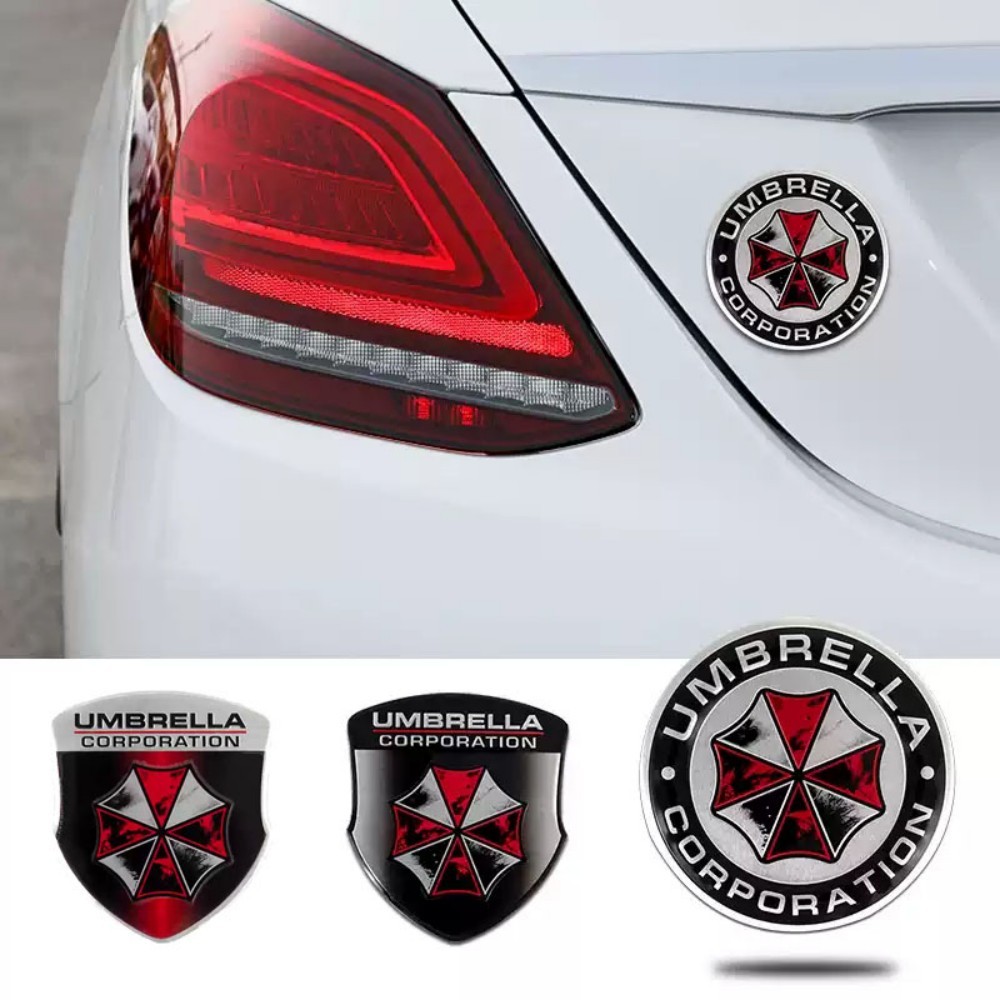 Car Styling 3D Aluminum Umbrel - Motorcycle Gear Auto reseña y precio